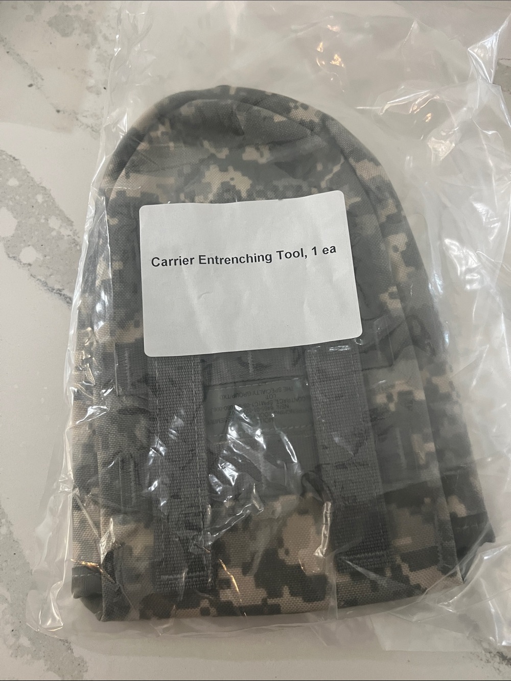Entrenching Tool Carrier Pouch in ACU Digital Camo